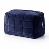 Winley™ LuxeCarry™ Velvet Cosmetic Pouch