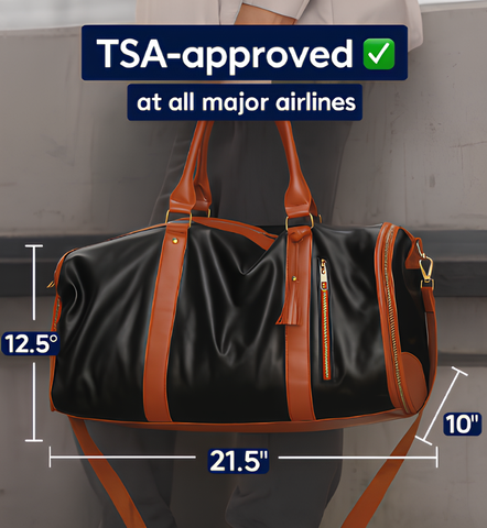 Winley™ LuxeTrek™ Suit Bag — 2-in-1 Carry-On.