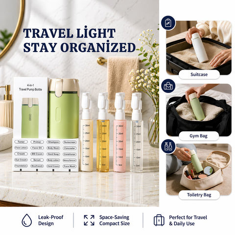 PureVault™ 4-in-1 Travel Dispenser - 3.4 oz