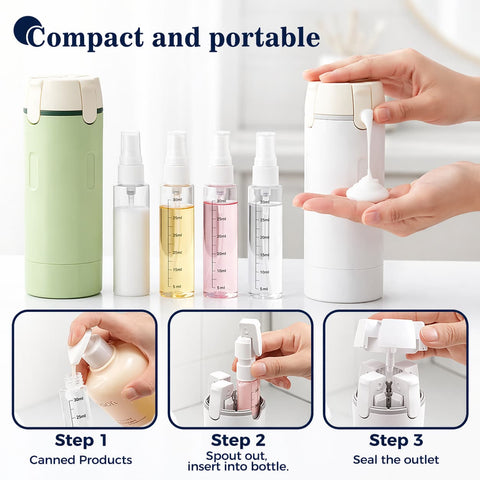 PureVault™ 4-in-1 Travel Dispenser - 3.4 oz
