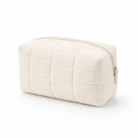 Winley™ LuxeCarry™ Velvet Cosmetic Pouch