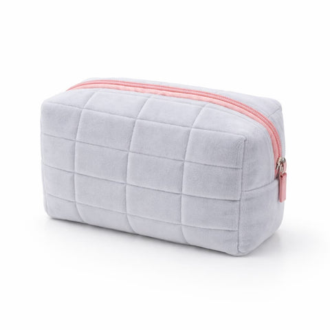 Winley™ LuxeCarry™ Velvet Cosmetic Pouch