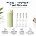 PureVault™ 4-in-1 Travel Dispenser - 3.4 oz