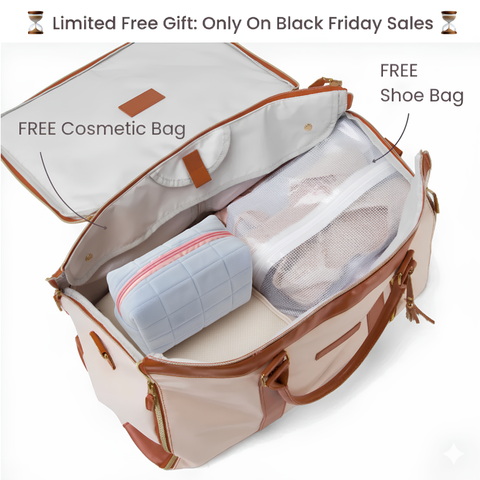 Winley™ LuxeTrek™ Suit Bag — 2-in-1 Carry-On.