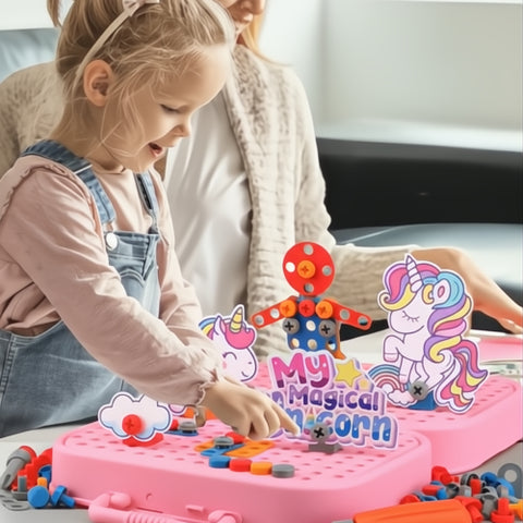 BuildBuddy™ – Electric Drill Assembly Puzzle Toy