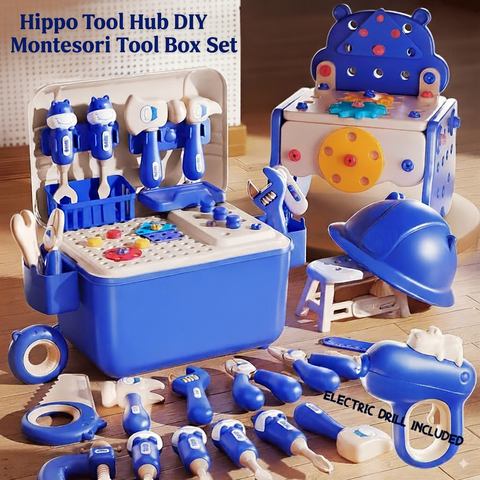 Hippo Tool Hub – The Ultimate Montessori Toy For Curious Kids