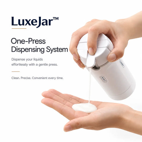 LuxeJar™ —  4-in-1 Travel Dispenser - 3.4 oz