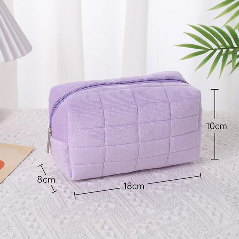 Winley™ LuxeTrek™ -  Velvet Cosmetic bag