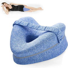 Pillow Ergonomic Leg Support Pillow Relieve Sciatica Back and Hip Pain Soft Leg Support Cushion with Removable and Washable