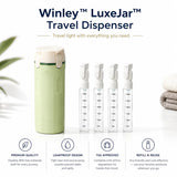 LuxeJar™ —  4-in-1 Travel Dispenser - 3.4 oz