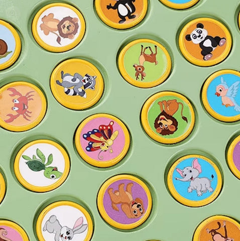 BrainFlip™ – Match Animals & Fruits for Endless Family Fun