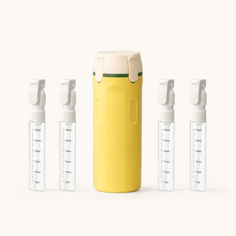 LuxeJar™ —  4-in-1 Travel Dispenser - 3.4 oz