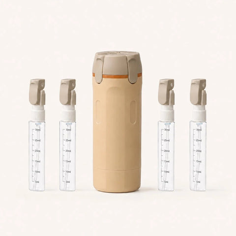 LuxeJar™ —  4-in-1 Travel Dispenser - 3.4 oz