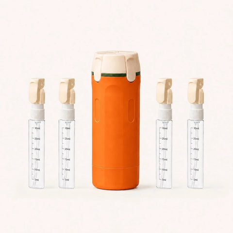 LuxeJar™ —  4-in-1 Travel Dispenser - 3.4 oz