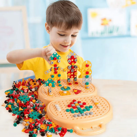 BuildBuddy™ – Electric Drill Assembly Puzzle Toy