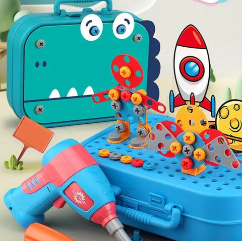 BuildBuddy™ – Electric Drill Assembly Puzzle Toy