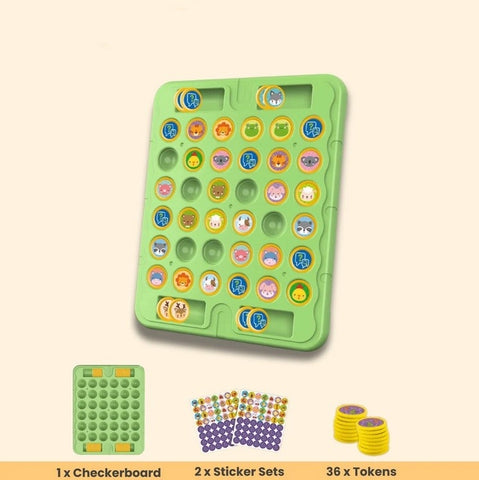 BrainFlip™ – Match Animals & Fruits for Endless Family Fun
