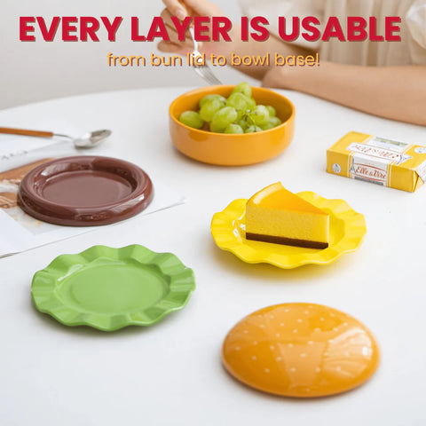 Winley™ StackPlate™ – The Elegant Way to Serve Burgers & Bites